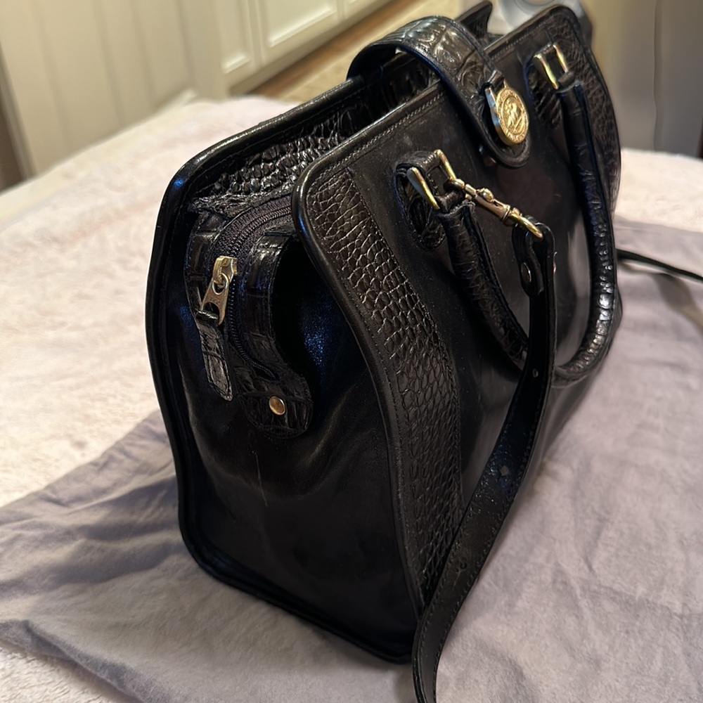 Brahmin Addison 2 - Jet Tuscan. Vintage